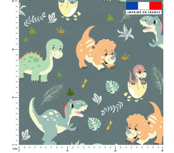 Tissu Dinosaure Tissus Print