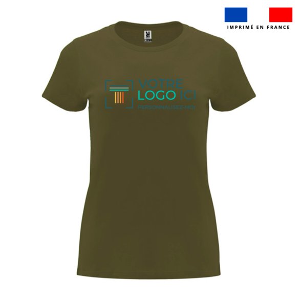 T-shirt femme Capri personnalisé