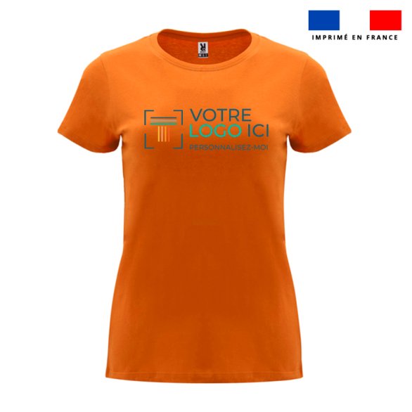 T-shirt femme Capri personnalisé