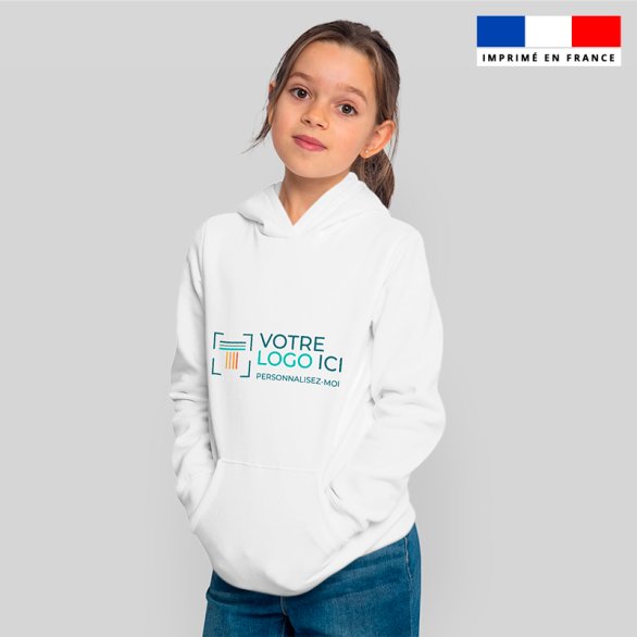 sweat à capuche personnalisé enfant