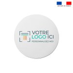 Tapis de souris rond personnalisé - 20cm